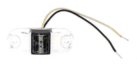 TecNiq S17 Surface Mount LED Marker - Amber Clear Lens 2"x1" AAA Trailer