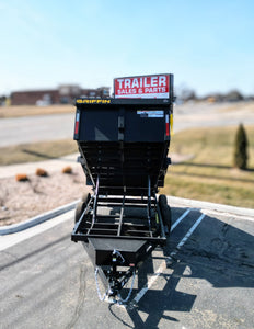 Griffin 6X12 Tandem Axle Hydraulic Dump Trailer with Tarp Kit