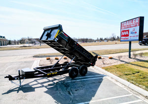 Griffin 6X12 Tandem Axle Hydraulic Dump Trailer with Tarp Kit