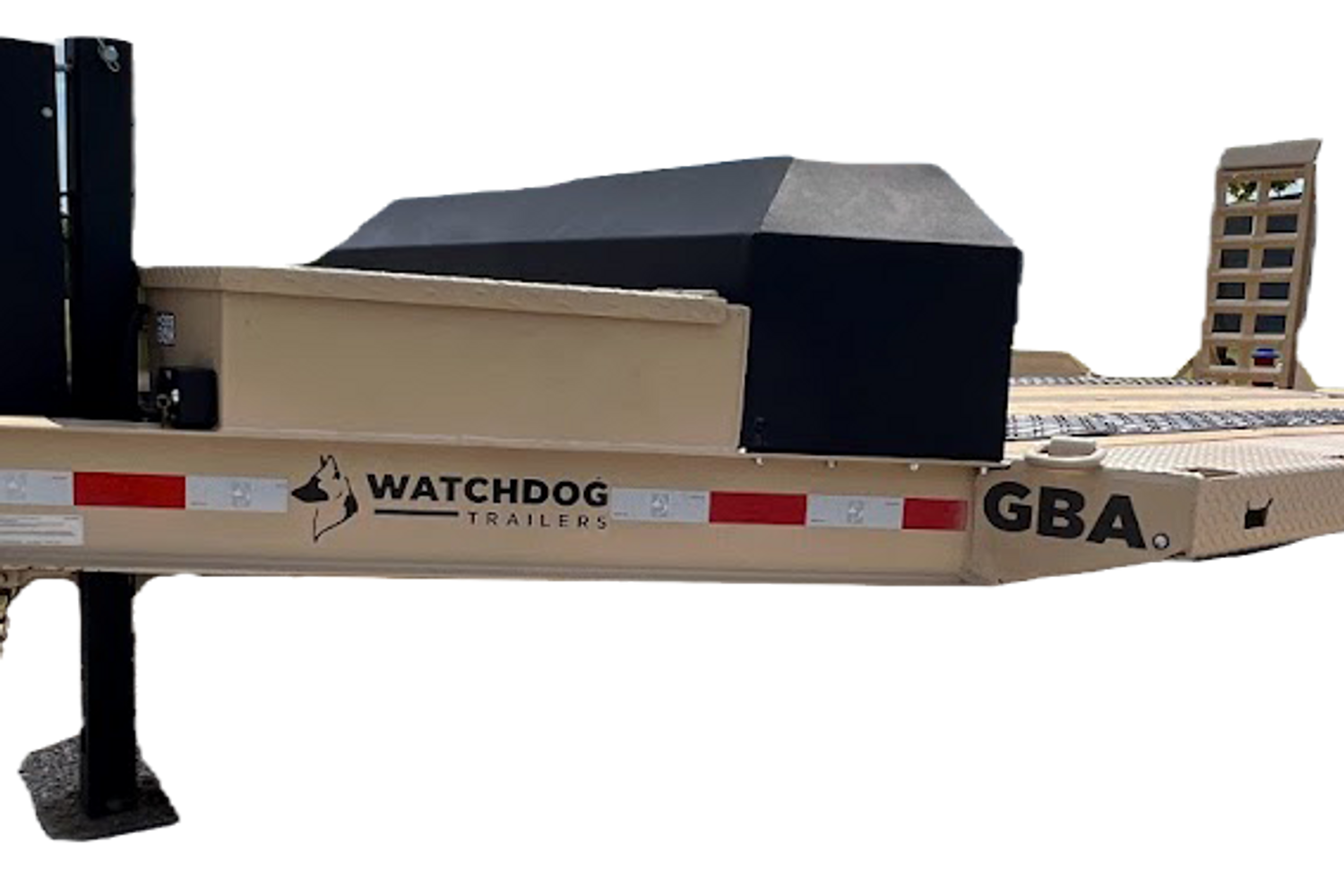 Watchdog® GBA 24ft Equipment Trailer — 14K GVWR Tandem Axle