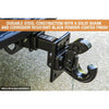 Buyers Products PM87 3 Position Pintle Hook Mount, 2