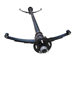 Dexter 3,500 lb Trailer Axle Kit – 95" Hub Face – 80" Spring Center – 5 on 4.5 – EZ Lube Idler - 3,500 lb - full product view