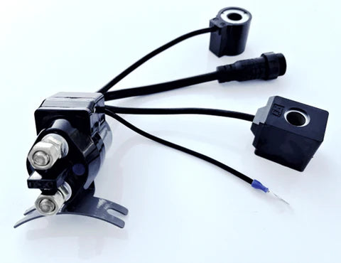 KTI 391-40 Molded Double Acting Solenoid with Magnets & Twist-Lock Connectors