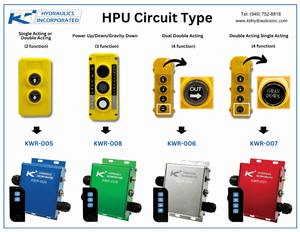 KTI KWR-008 Bluetooth Wireless Hydraulic Controller for 3 Button Remote 4 pin