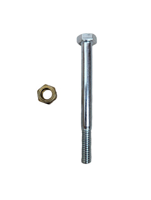 Hex Head Keeper Bolt 5/16"-18 x 3-1/4" with Lock Nut - 18 x 3 - full product view | AAA Trailer