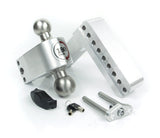 Weigh Safe Turnover Hitch 2 and 2 5/16 Ball, 6in Drop, 2 1/2 Inch Shank
