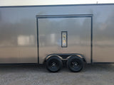 LOOK 8.5x24ft Enclosed Car Hauler / Race Trailer with Ultimate Escape Door