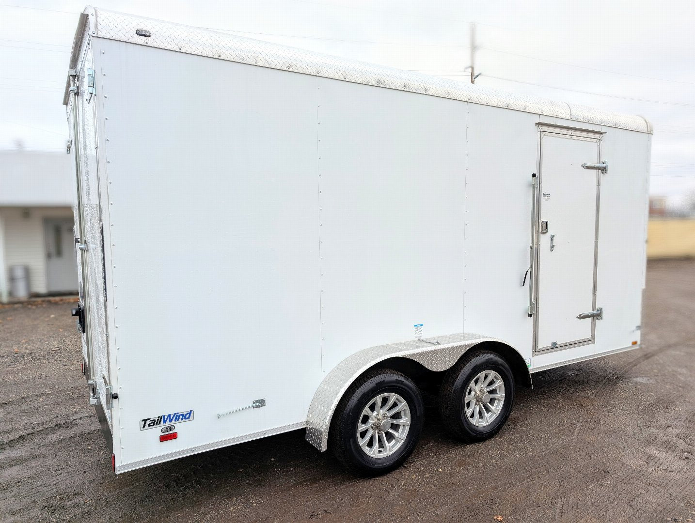 Cargo Mate 7x16 E Series Tandem Axle Enclosed Trailer - Stock# 104777