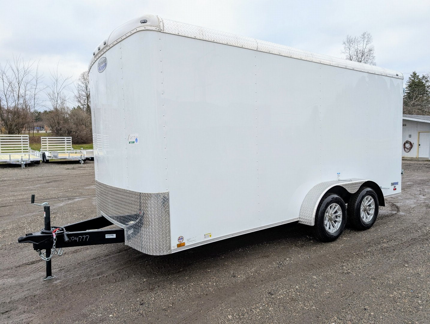 Cargo Mate 7x16 E Series Tandem Axle Enclosed Trailer - Stock# 104777