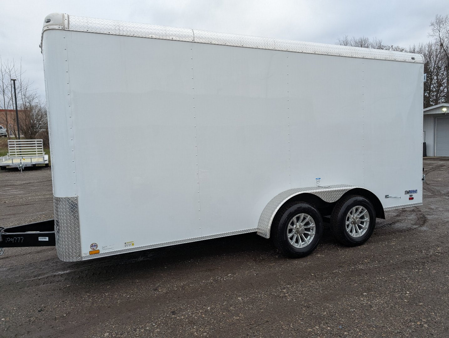 Cargo Mate 7x16 E Series Tandem Axle Enclosed Trailer - Stock# 104777