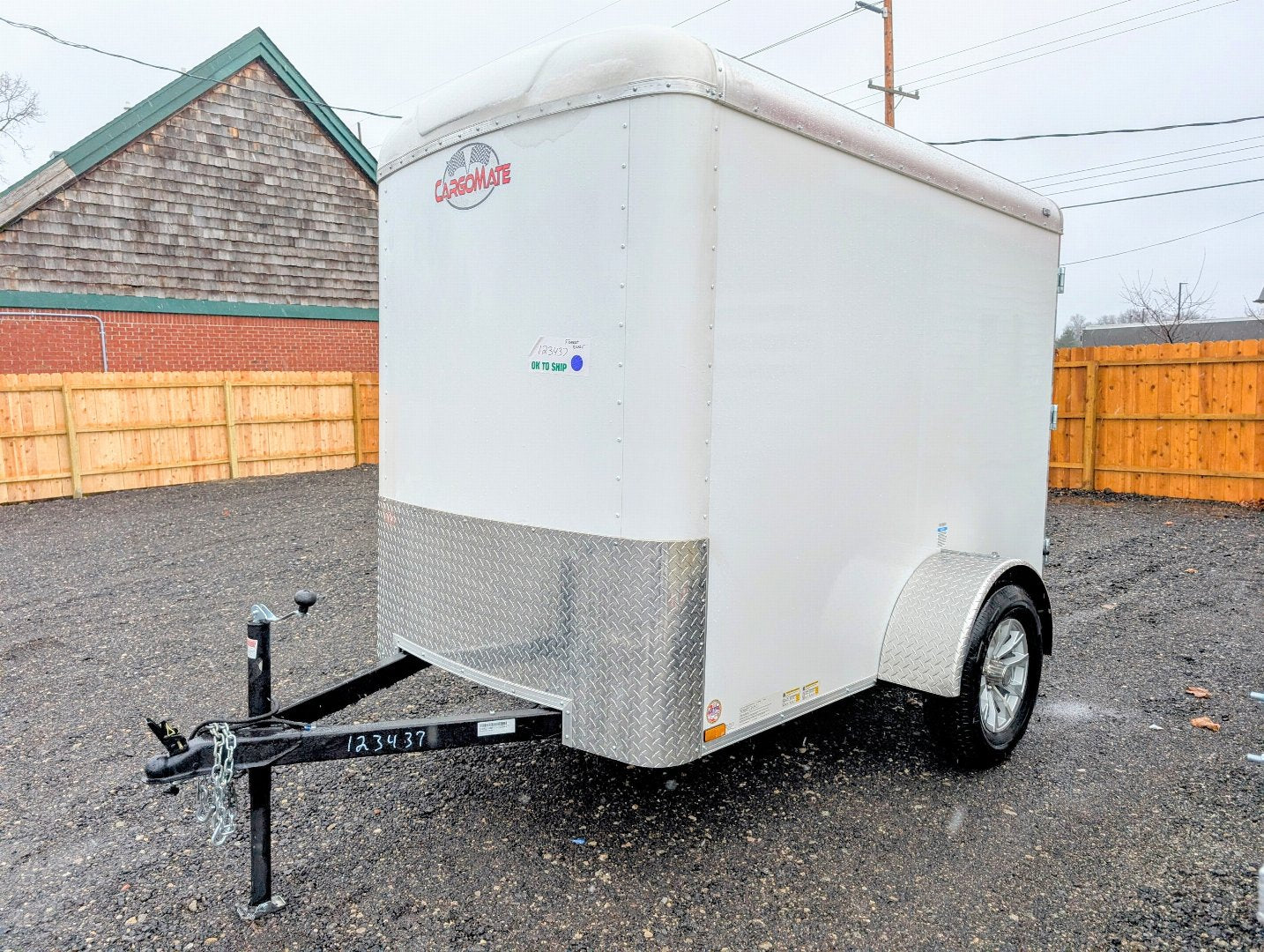 Cargo Mate Silver Crown 5x8 Enclosed Cargo Trailer