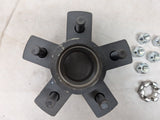 Trailer Hub Kit 5 Bolt 4.5, 1" Trailer Axle Kit for 3500 lb 5 Lug Trailer Hub EZ LUBE