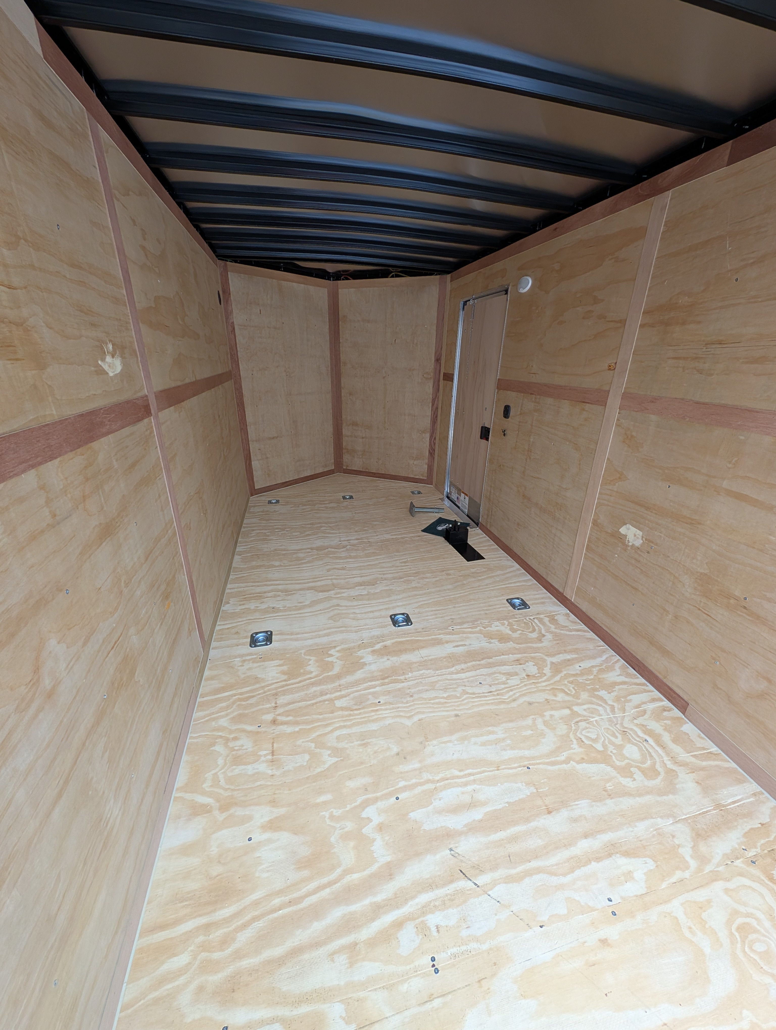 Cargo Mate 7x14 E Series Tandem Axle Enclosed Trailer w Ramp Door - Stock# 124038