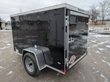 Cargo Mate SSV 5x8 Cargo Trailer w Swing Door - Black - Stock# 124056