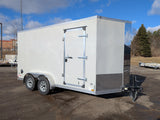 Cargo Mate 7x14 E Series Tandem Axle Enclosed Trailer w Ramp Door - Stock# 124038