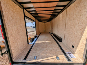 LOOK 8.5x20ft Enclosed Car Hauler / Toy Trailer with Ultimate Escape Door