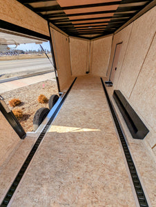 LOOK 8.5x20ft Enclosed Car Hauler / Toy Trailer with Ultimate Escape Door