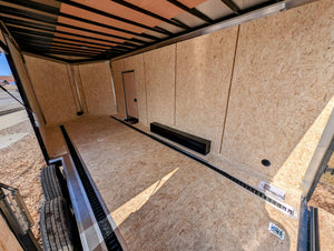 LOOK 8.5x20ft Enclosed Car Hauler / Toy Trailer with Ultimate Escape Door
