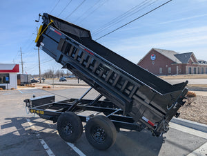 Griffin 6X12 Tandem Axle Hydraulic Dump Trailer with Tarp Kit