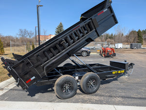 Griffin 6X12 Tandem Axle Hydraulic Dump Trailer with Tarp Kit