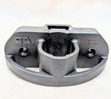 Trailer Towing Organizer for 4 Flat or 7 Way Plug, Heavy Duty Side Hooks Chain Cable Wire Harness Holder