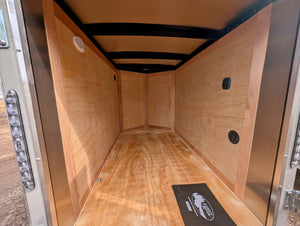 Cargo Mate E Series 4x6 Enclosed Cargo Trailer - Gray - Stock# 124053
