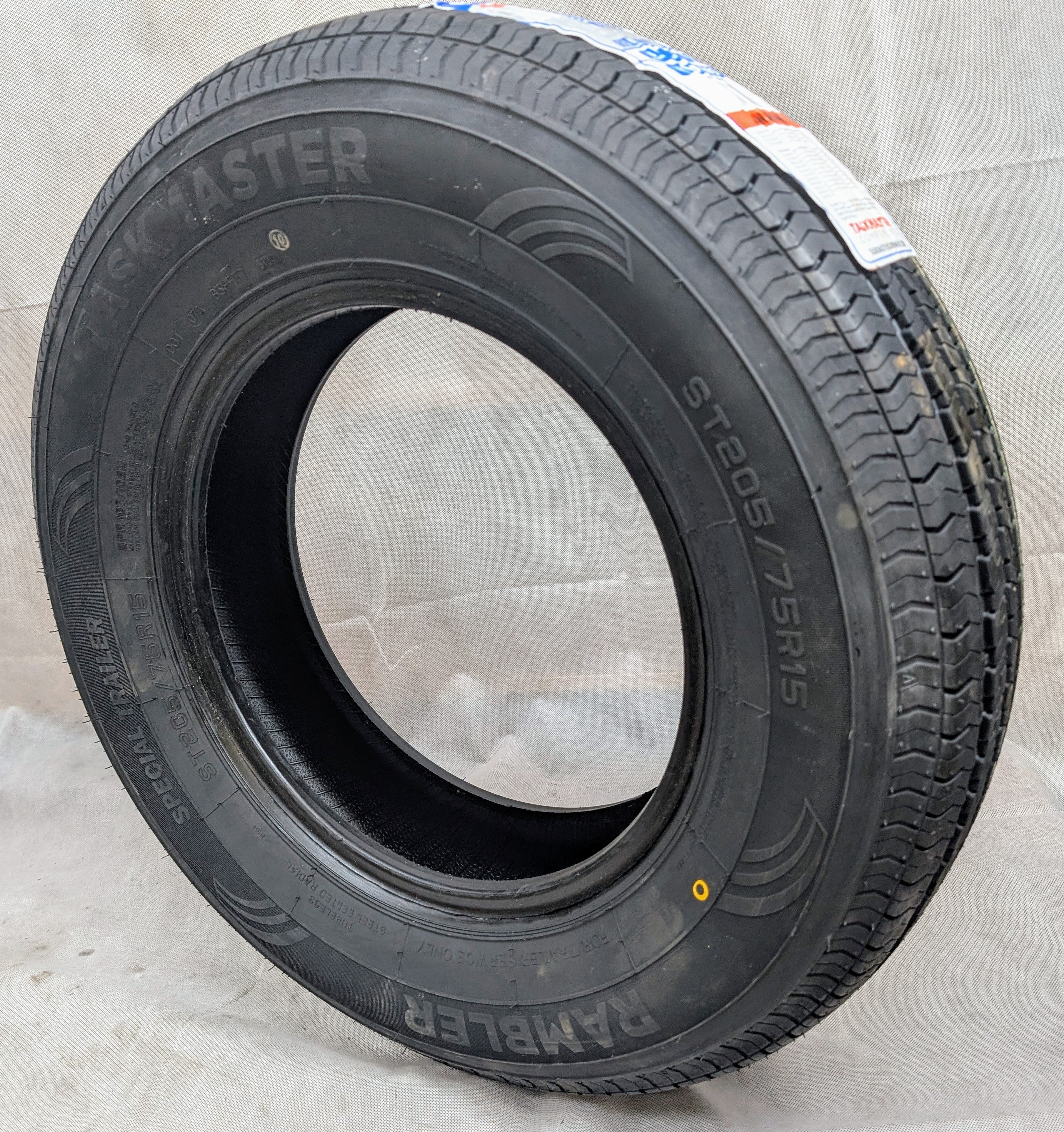 Rambler Trailer Tire 205/75R15  -  Load D / 8 Ply