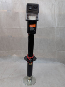 VEVOR POWER TONGUE JACK 3500# LIFT BLACK, 18