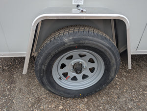 Cargo Mate 5x10 E Series Enclosed Cargo Trailer w Ramp Door & Side Door Stock 124133