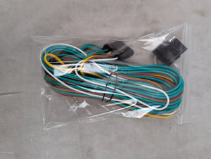 Trailer Wiring Harness Kit, 25ft Trailer Wire with 4 Flat Extension Connector, 4 Pin Flat Wishbond Wiring Light Kit