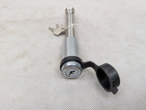 Trailer hitch receiver lock Heavy Duty Chrome 5/8