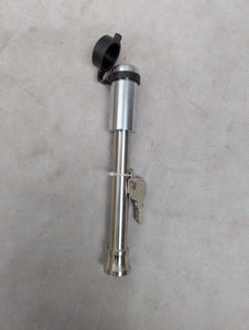Trailer hitch receiver lock Heavy Duty Chrome 5/8