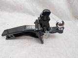 8-Ton Pintle Hitch with 2 5/16" Chrome Ball 10055 with Mounting Plate PM25812 - 2 1/2 shank
