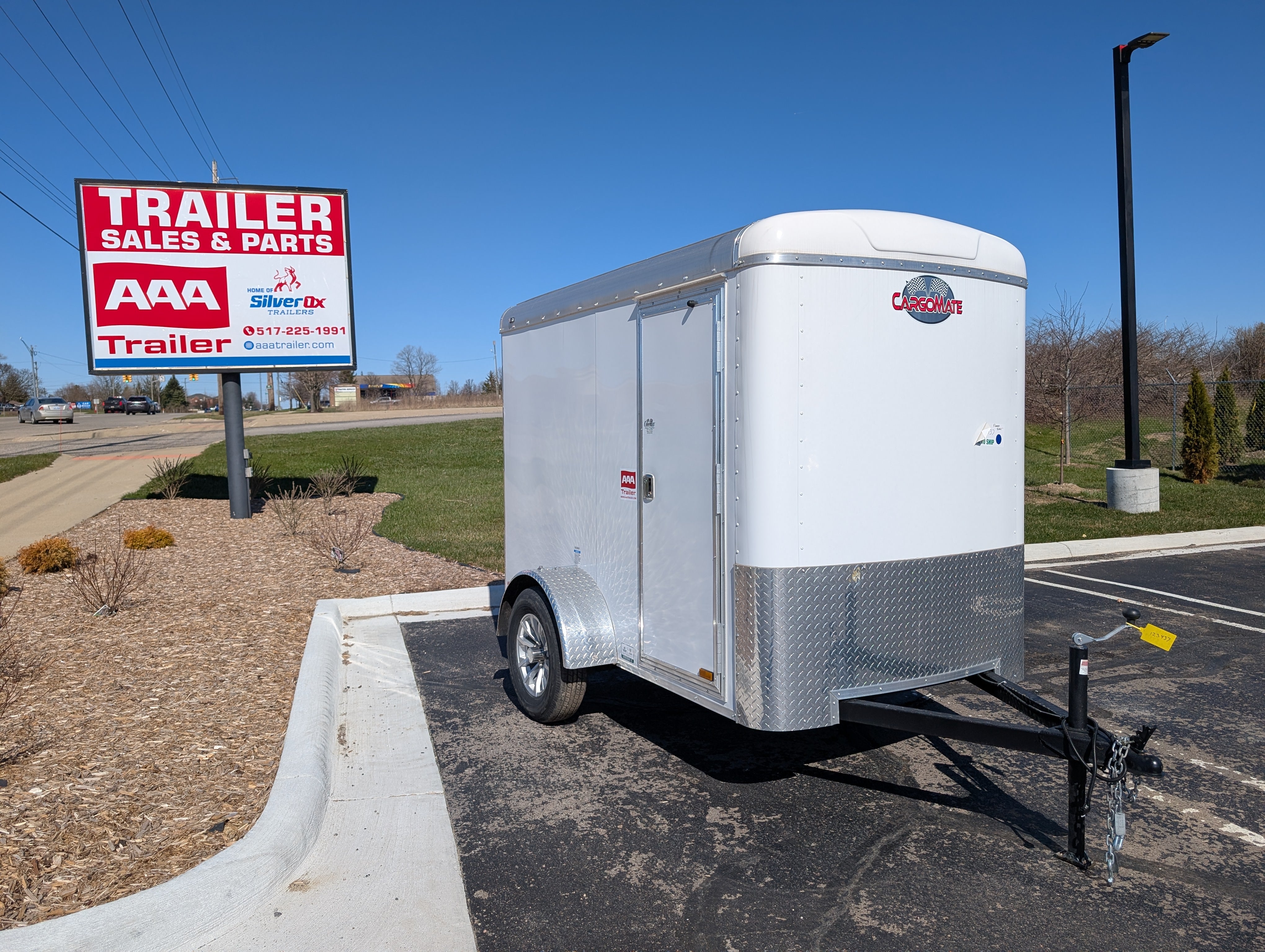Cargo Mate Silver Crown 5x8 Enclosed Cargo Trailer Stock #123437