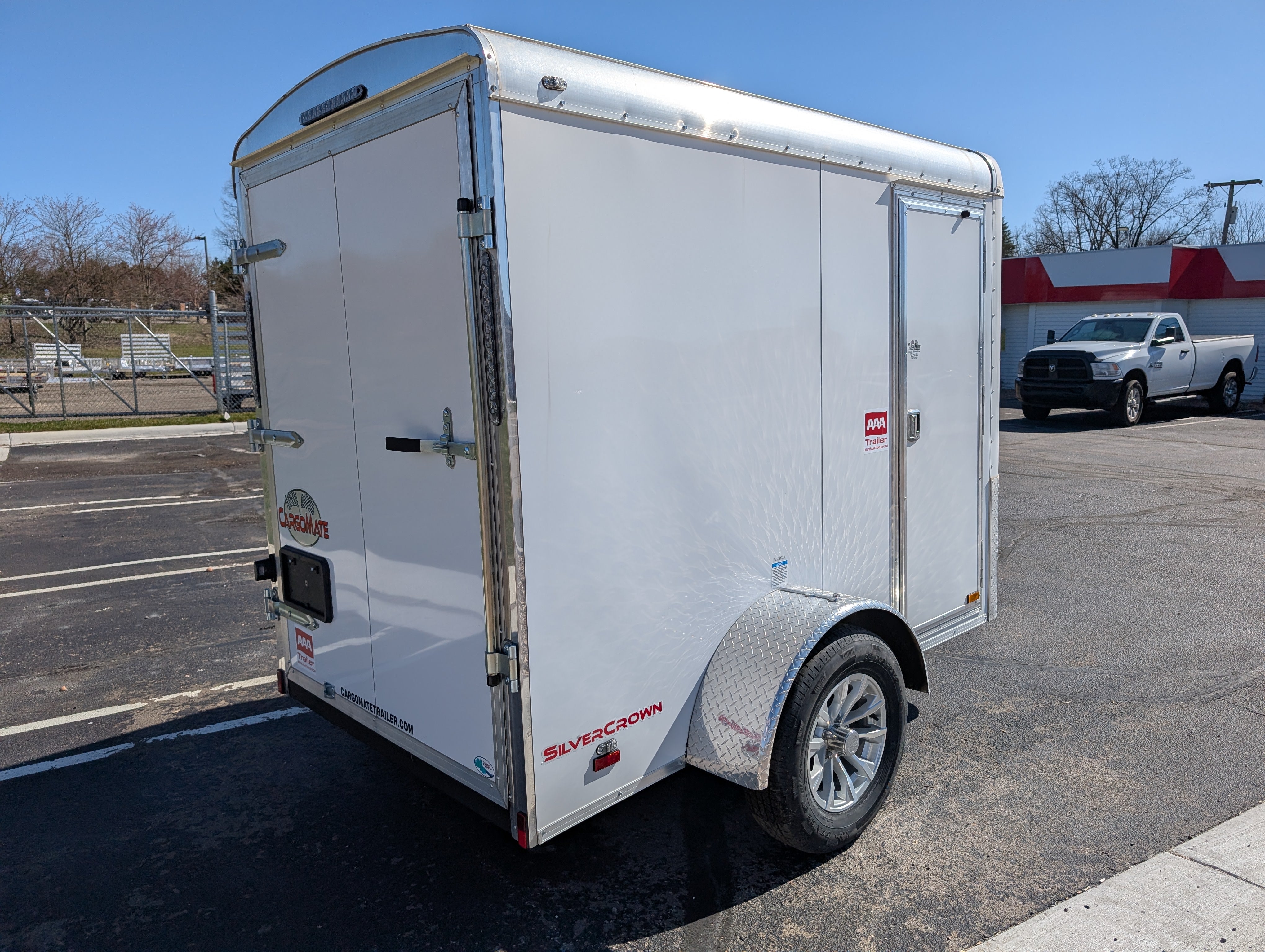 Cargo Mate Silver Crown 5x8 Enclosed Cargo Trailer Stock #123437