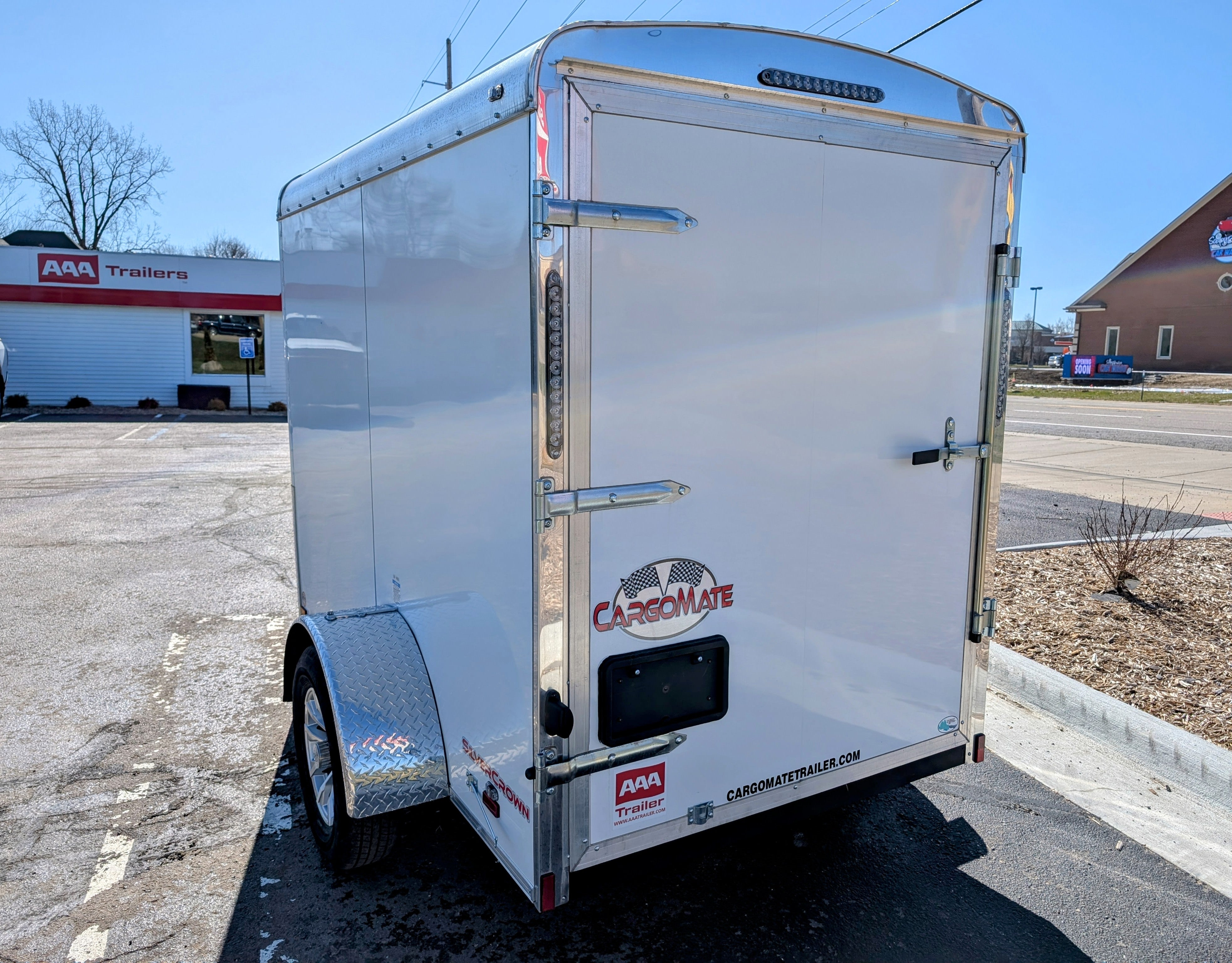 Cargo Mate Silver Crown 5x8 Enclosed Cargo Trailer Stock #123437