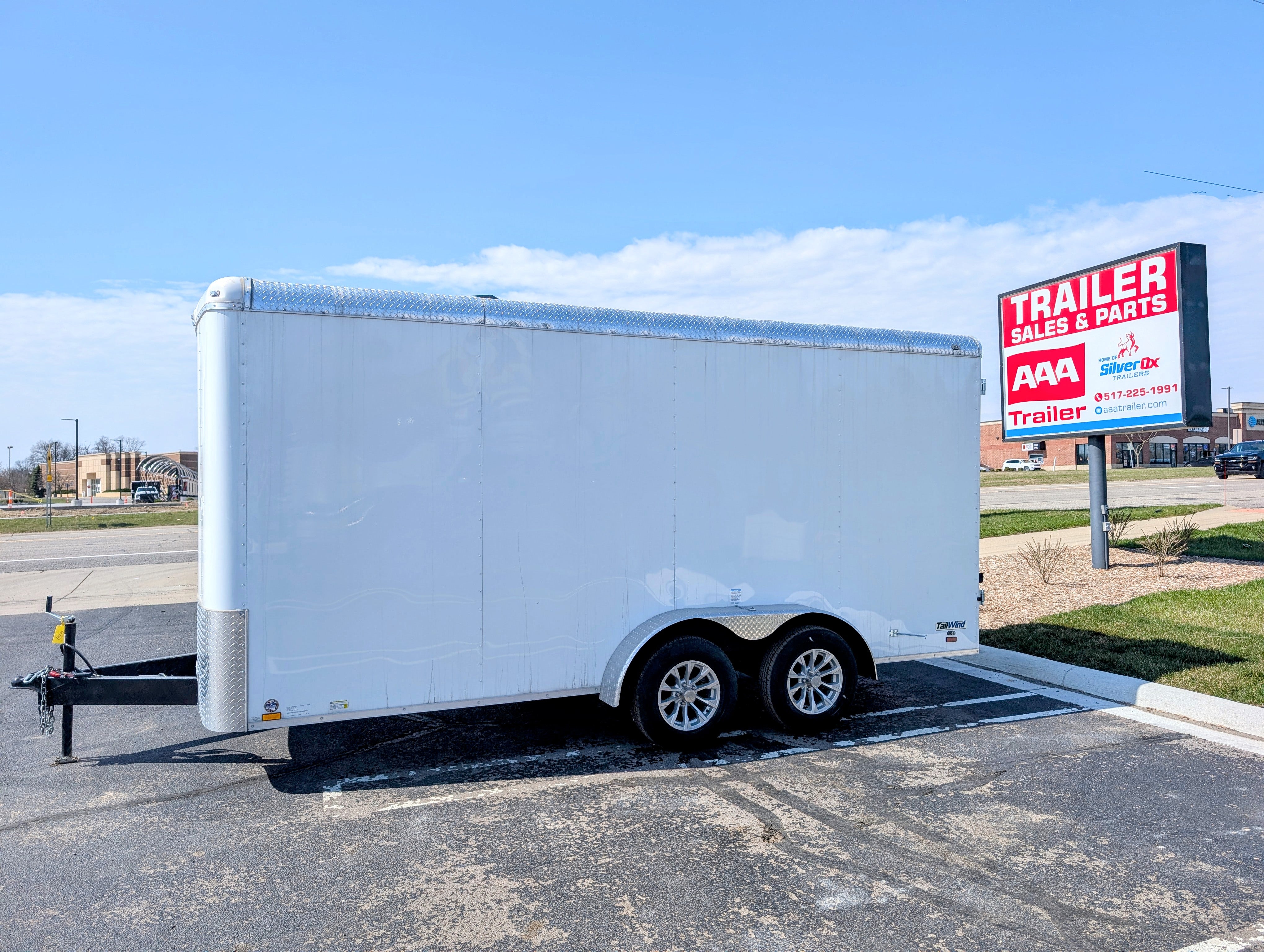 Cargo Mate 7x16 E Series Tandem Axle Enclosed Trailer - Stock# 104777