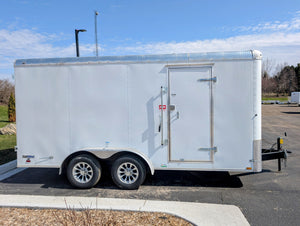 Cargo Mate 7x16 E Series Tandem Axle Enclosed Trailer - Stock# 104777