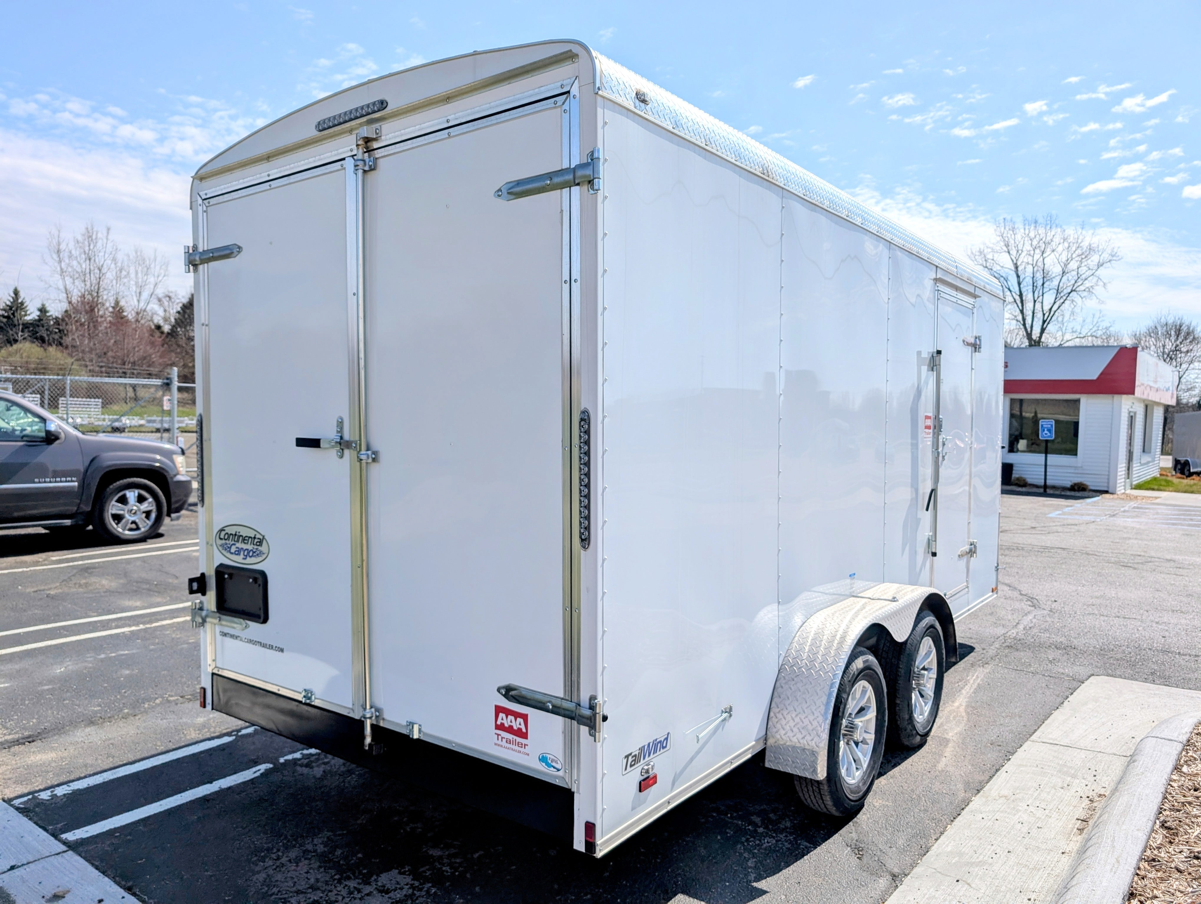 Cargo Mate 7x16 E Series Tandem Axle Enclosed Trailer - Stock# 104777
