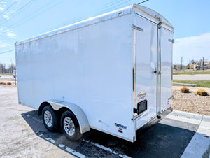Cargo Mate 7x16 E Series Tandem Axle Enclosed Trailer - Stock# 104777