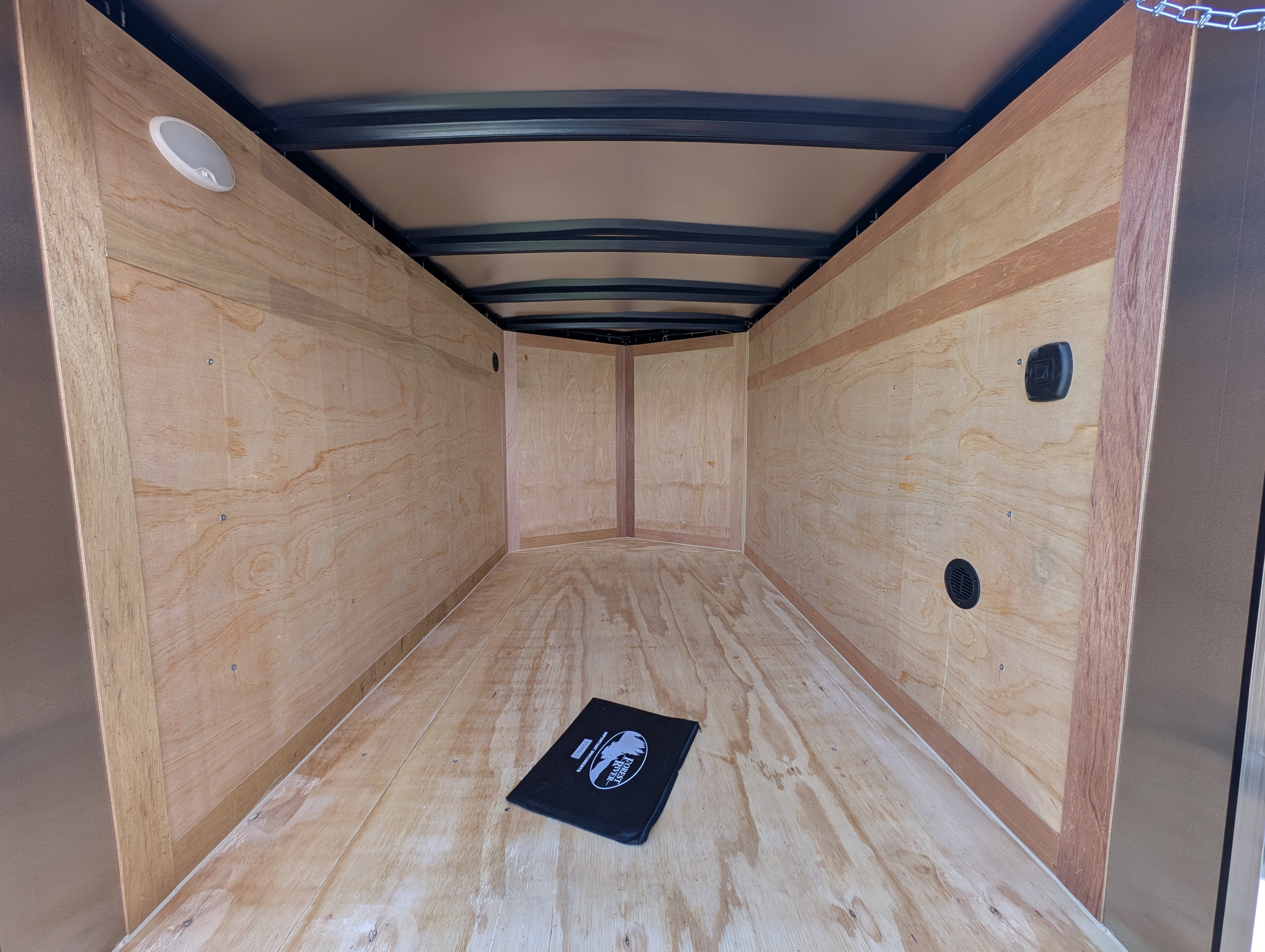 Cargo Mate SSV 5x8 Cargo Trailer w Swing Door - Black - Stock# 124056