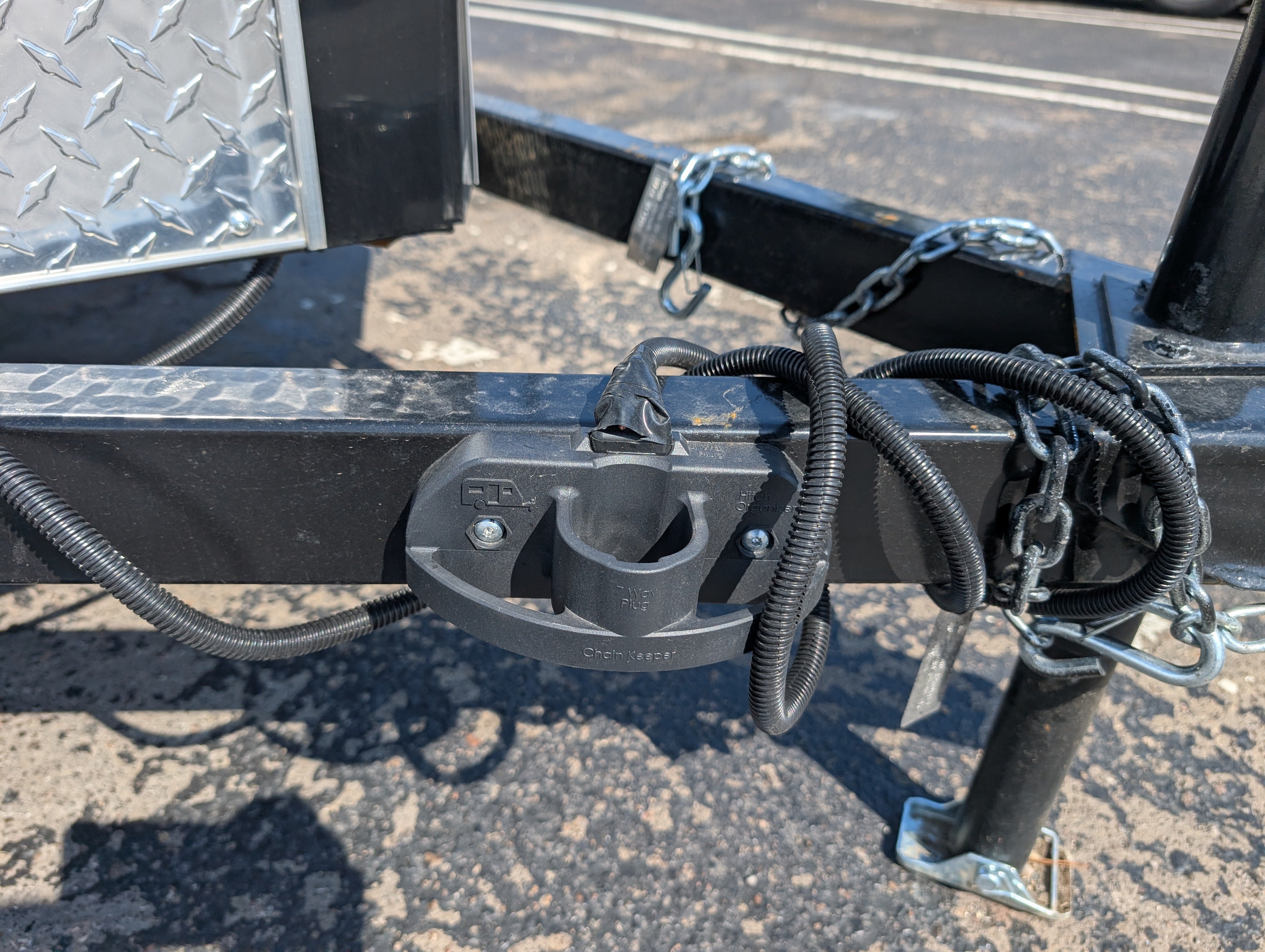 Cargo Mate SSV 5x8 Cargo Trailer w Swing Door - Black - Stock# 124056