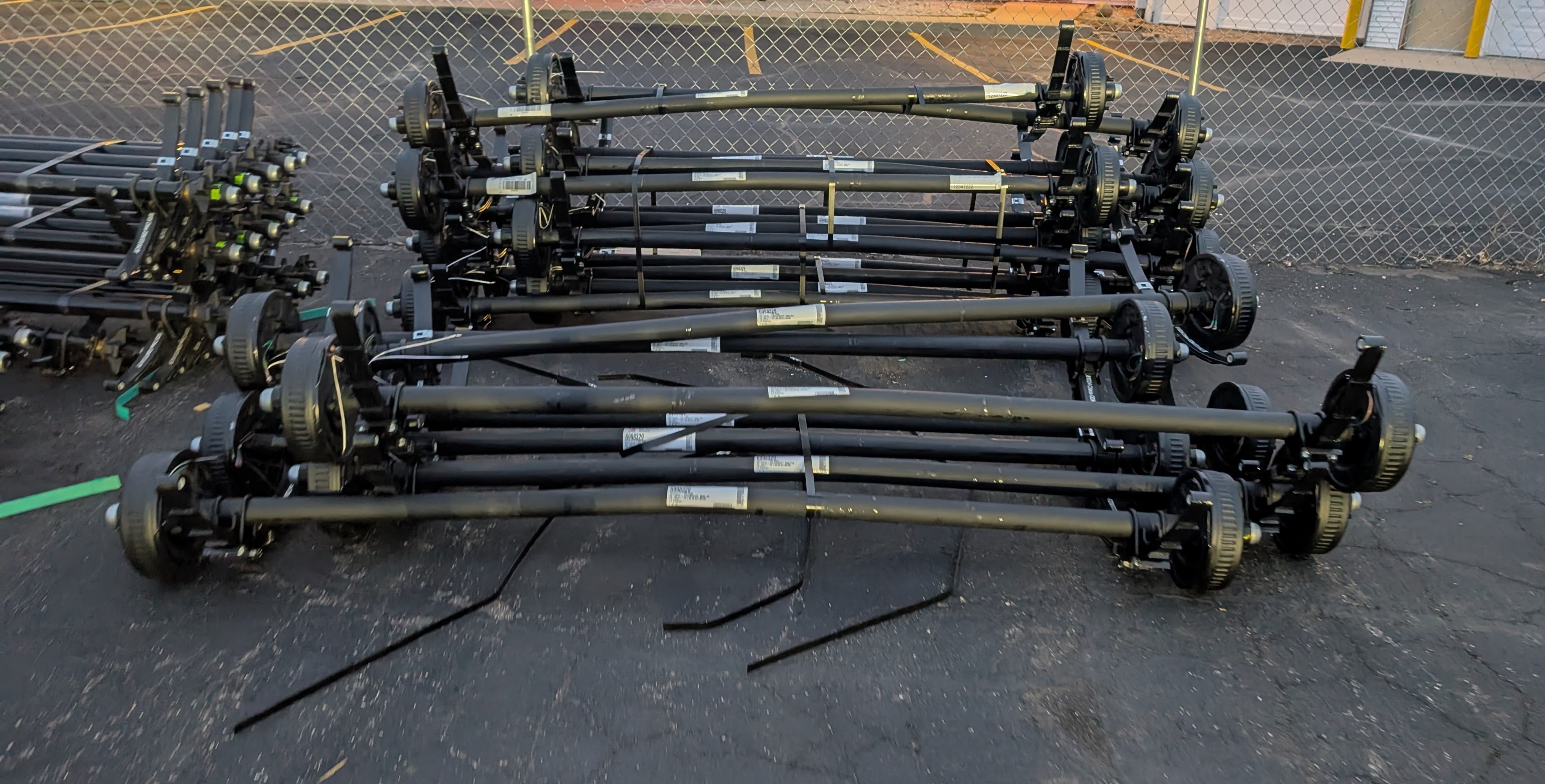 Dexter Axle, 3,500 LB Capacity, 5 on 4.5