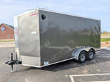 Cargo Mate 7x16 E Series Tandem Axle Enclosed Trailer - Stock# 124163