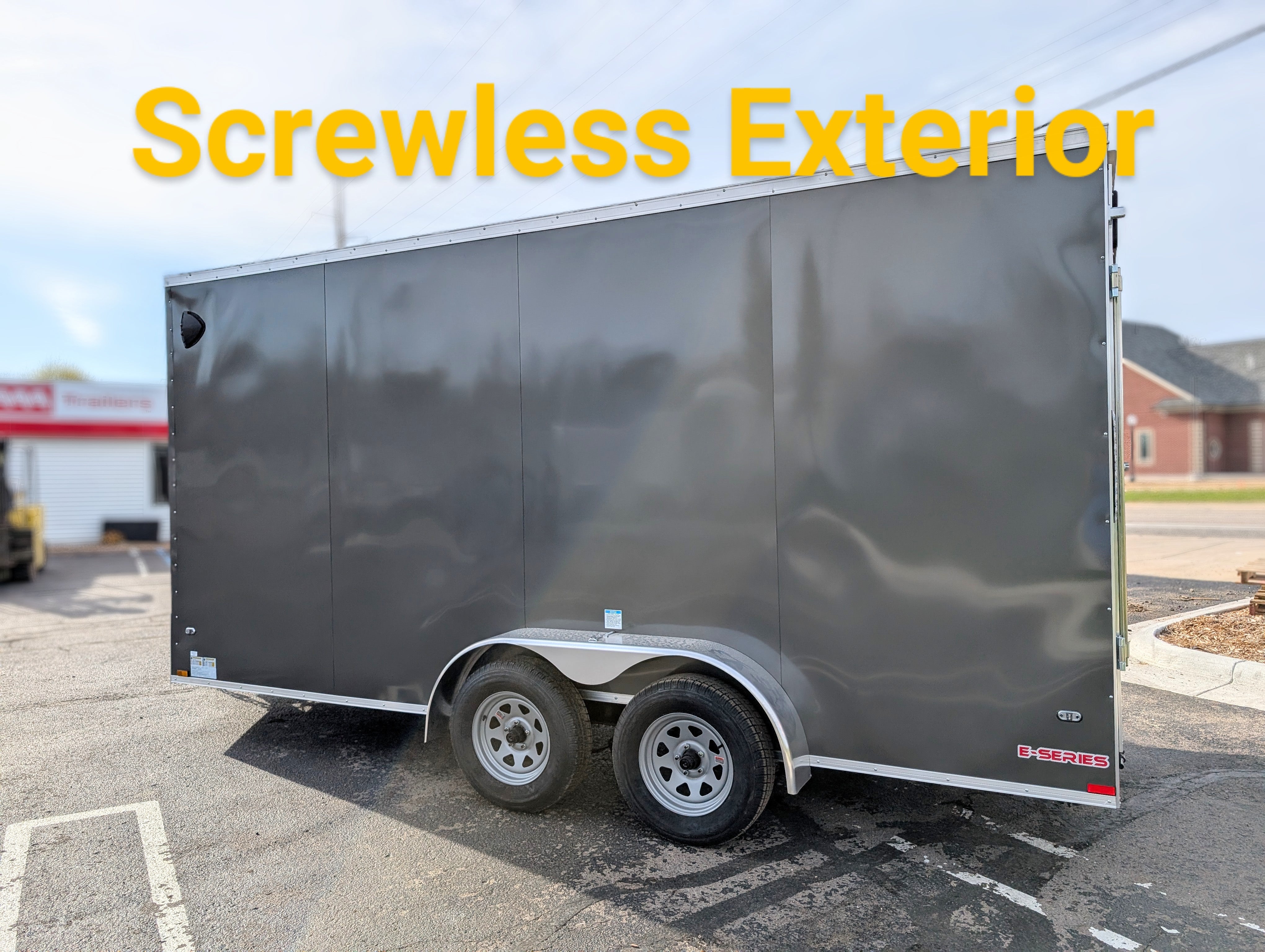 Cargo Mate 7x16 E Series Tandem Axle Enclosed Trailer - Stock# 124163