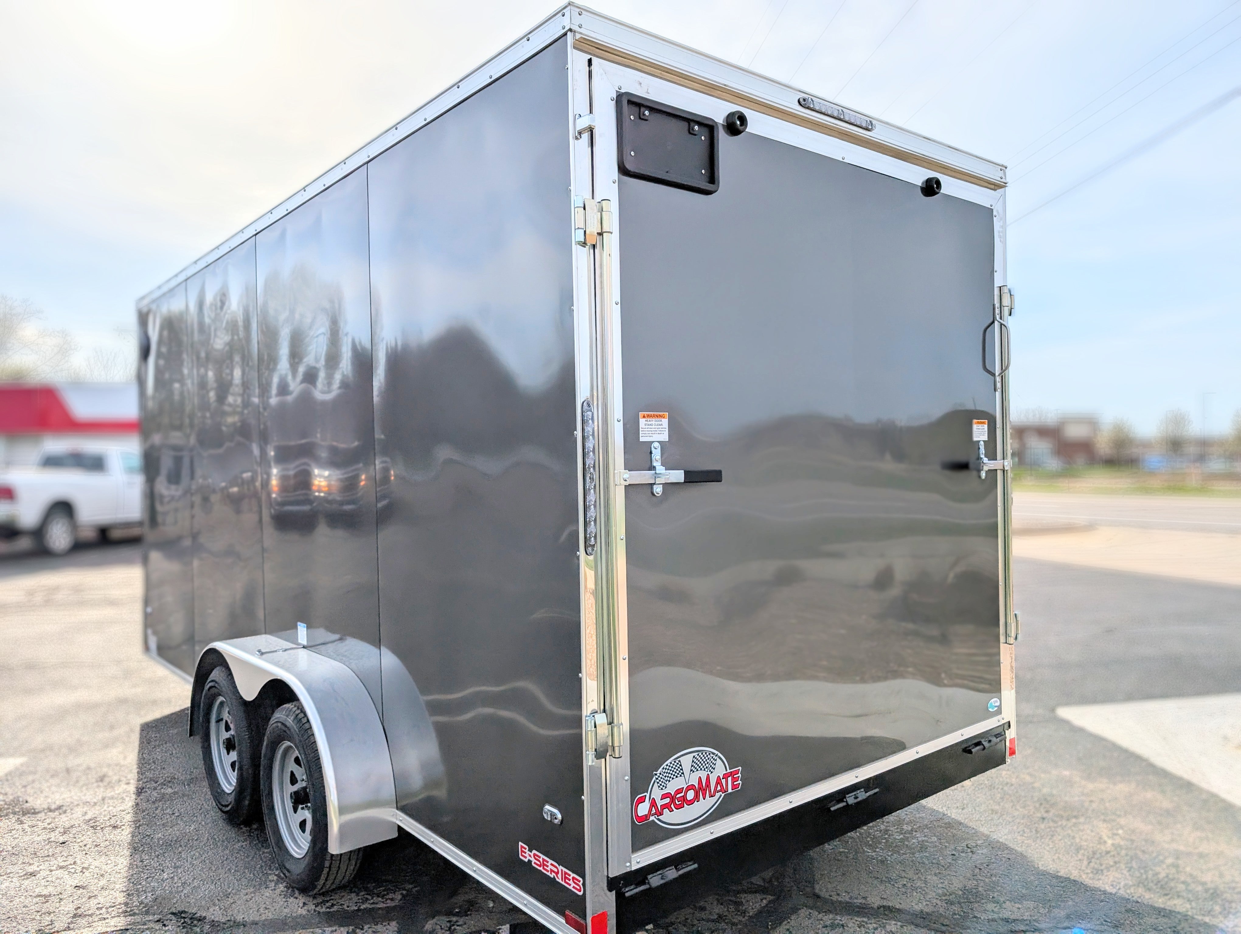 Cargo Mate 7x16 E Series Tandem Axle Enclosed Trailer - Stock# 124163