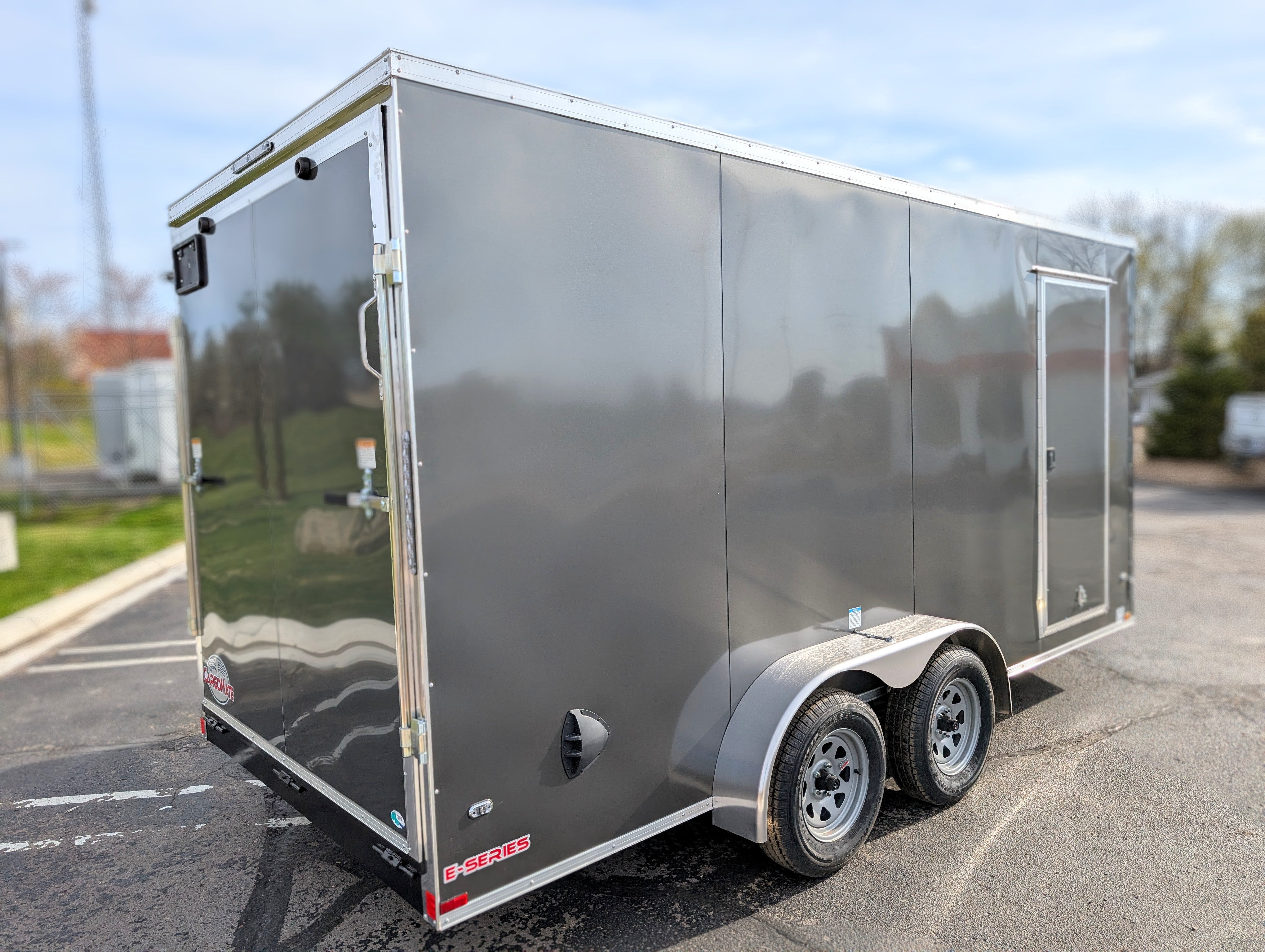 Cargo Mate 7x16 E Series Tandem Axle Enclosed Trailer - Stock# 124163