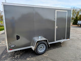 Amerilite Aluminum 6x12 V Nose With Ramp Door Cargo / Enclosed Trailer -Stock# 200182
