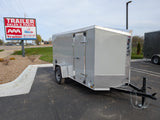 Cargo Mate 5x10 E Series Enclosed Cargo Trailer w Swing Door & Side Door Stock 124320