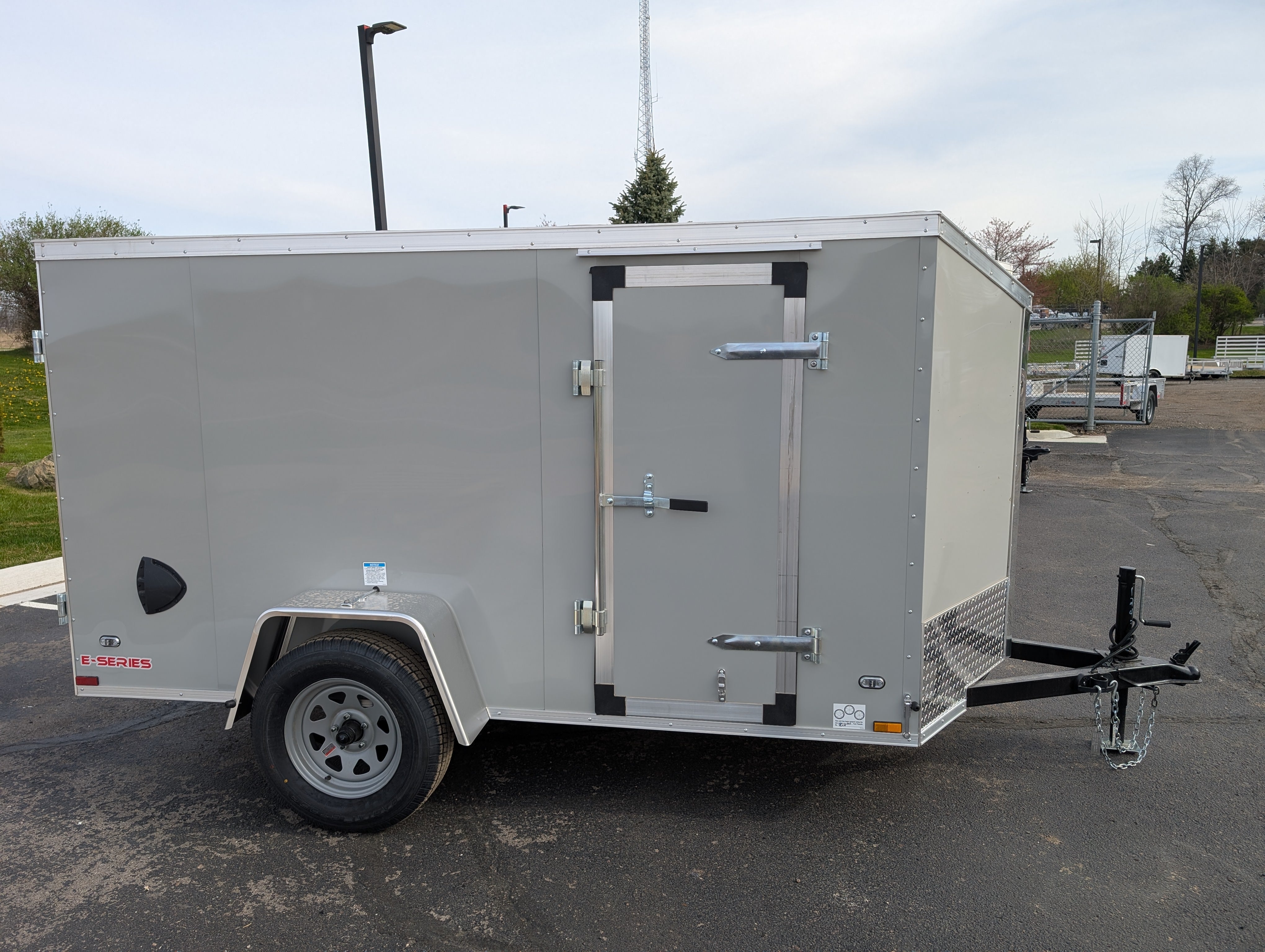 Cargo Mate 5x10 E Series Enclosed Cargo Trailer w Swing Door & Side Door Stock 124320
